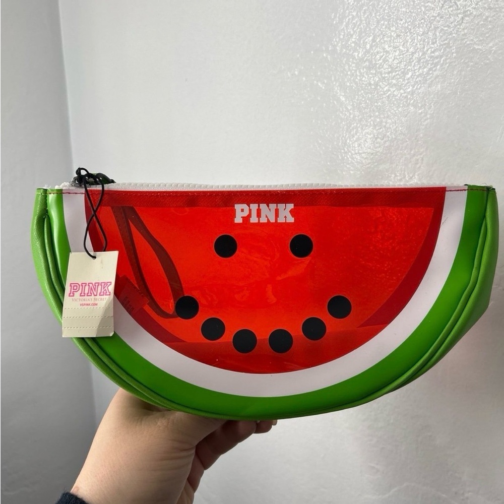 PINK Victoria's Secret Watermelon Clutch